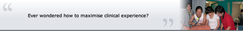 Ever wondered how to maximise clinical experiences?
